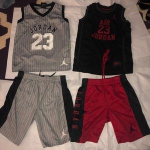Boys Basketball shorts and shirts